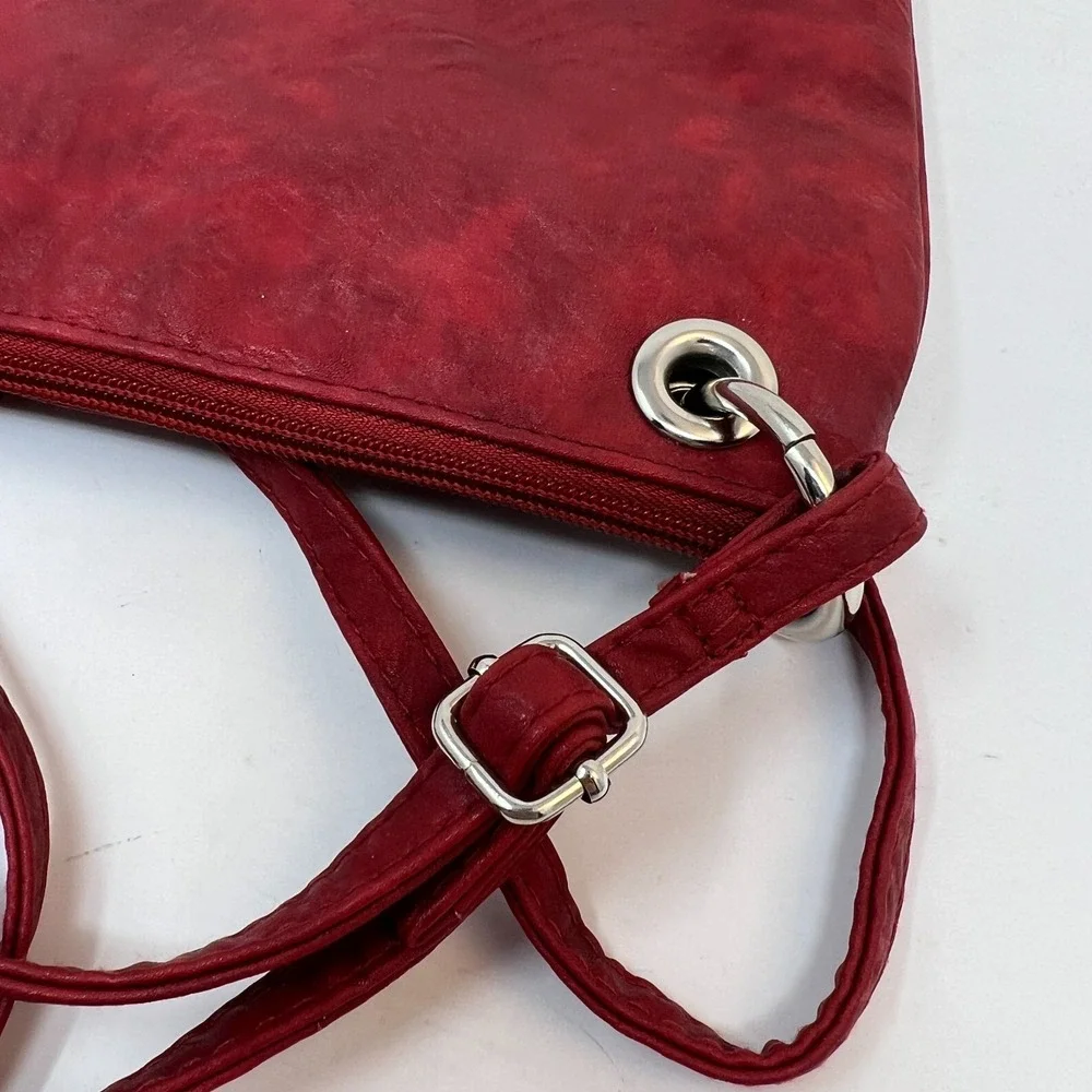 Koltov Crossbody Red Purse Handbag 10